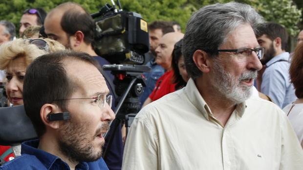 Adolfo Barrena (IU) negoció personalmente con Pablo Echenique (Podemos) la nueva coalición electoral