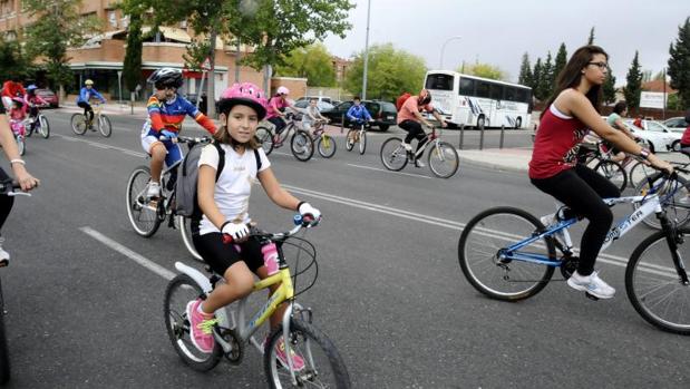 Día de la Bicicleta en el barrio del Polígono