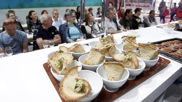 La gastronomía tuvo un espacio importante en la Feira