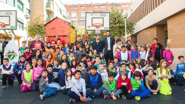 La Fundación Trinidad Alfonso y la FEB llevan el Actibasket a 100 colegios de la Comunidad