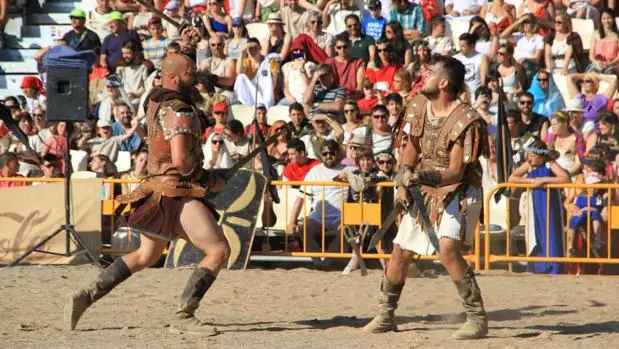 Batalla del circo romano, durante las fiestas del pasado año