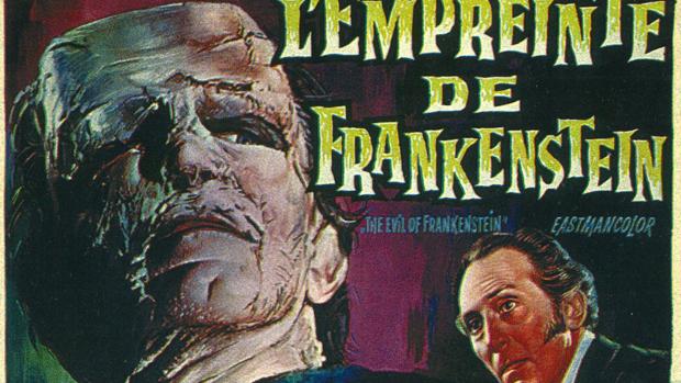 Cartel cinematográfico de Frankenstein