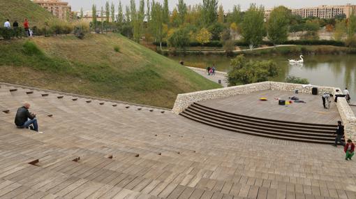 Imagen del anfiteatro del Parque de Cabecera