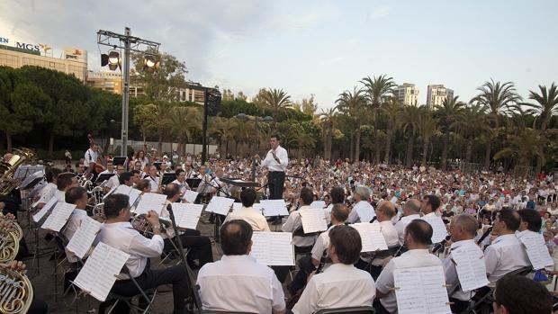 Imagen de archivo de un recital en Valencia