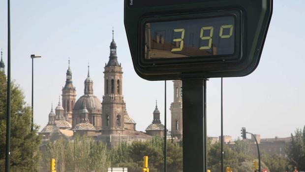 Las altas temperaturas remitirán en Aragón durante el fin de semana