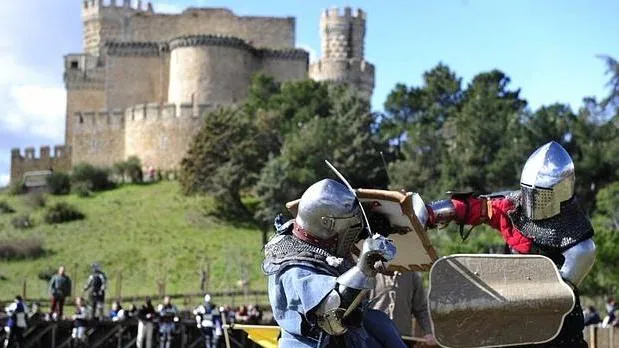 Los combates medievales toman el castillo de Manzanares El Real