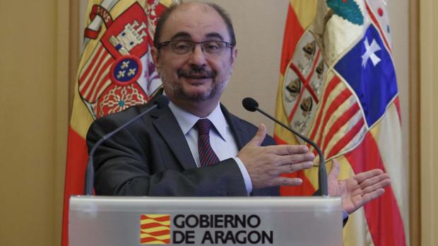 Javier Lambán (PSOE), presidente del Gobierno aragonés