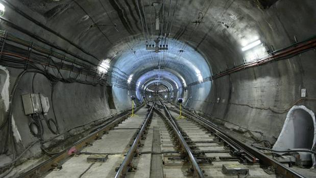 Túnel de la línea 1 de Metro en uno de los tramos que serán sometidos a obras