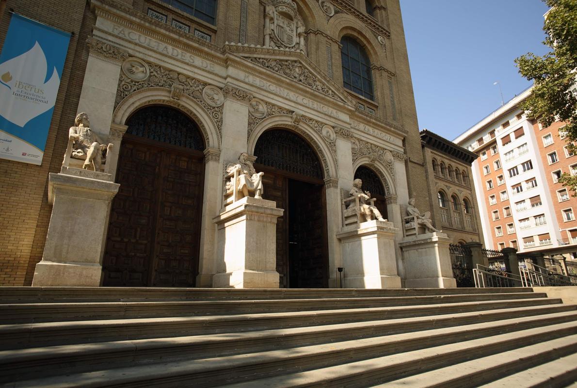 Edificio del Paraninfo, sede del Rectorado de la Universidad de Zaragoza