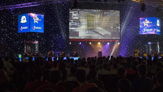 Imagen de la Zona eSports en el DreamHack 2015