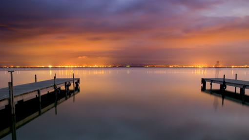 Imagen del lago de la Albufera