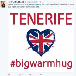 Las redes se están llenando de mensajes y abrazos virtuales a los británicos