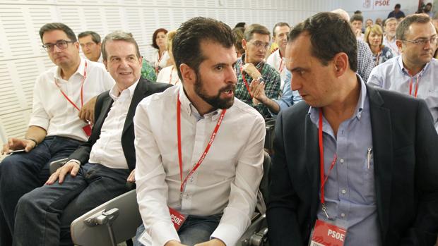 Luis Tudanca en el Comité Fedeal extraordinario del PSOE