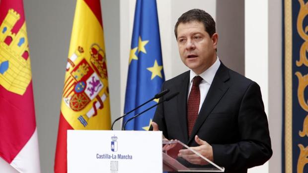 Emiliano García-Page tomó posesión en julio de 2015 en un acto celebrado en el Palacio de Fuensalida