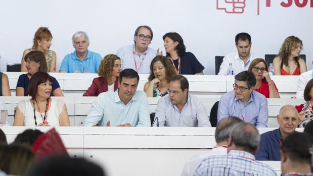 Pedro Sánchez, durante el comité federal este fin de semana