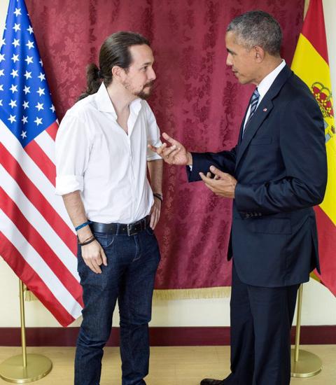 Sánchez, Iglesias y Rivera ya tienen su foto con Obama... tras más de 48 horas