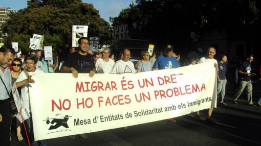 Imagen de la entidad manifestándose