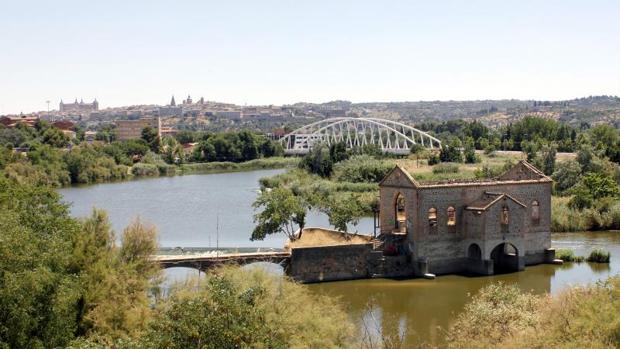 Imagen del río Tajo a su paso por La Peraleda, en Toledo