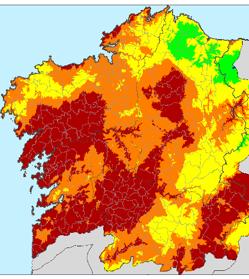 La ola de calor y la sequía disparan el riesgo de incendio en los montes