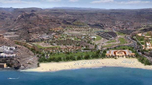 El proyecto Playa Anfi, en Gran Canaria, incluye puerto deporttivo