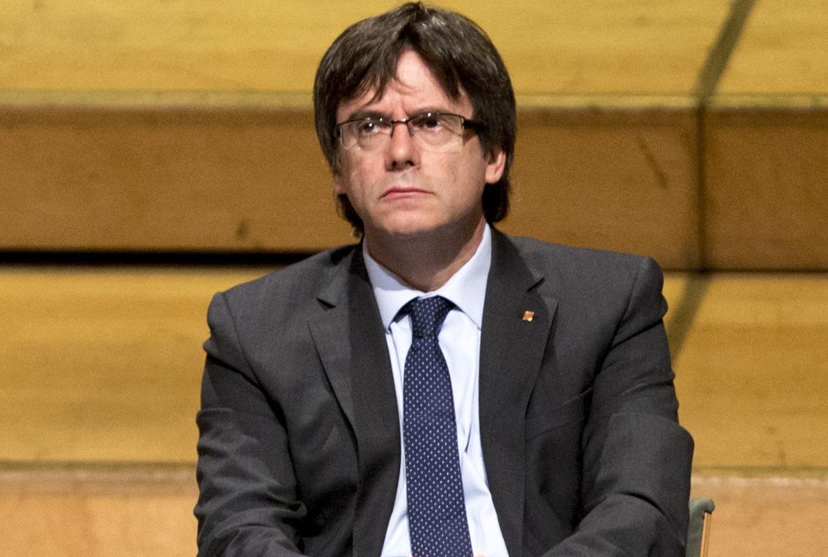 Carles Puigdemont, presidente de la Generalitat catalana