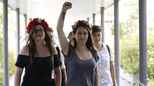 Cinco activistas de Femen