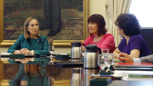 Primera reunión ayer de la Mesa del Congreso