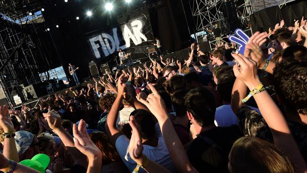 Imagen de uno de los conciertos en el FIB