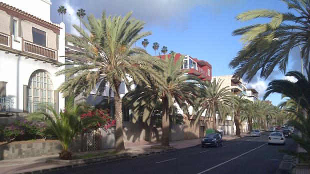 Paseo de Chil, en Las Palmas capital