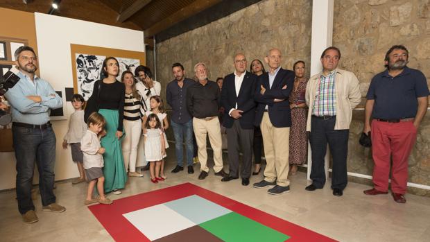 El centro e-LEA acoge una exposición dedicada a la obra del autor vallisoletano Francisco Pino