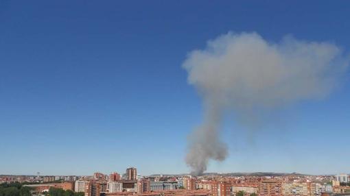 Incendio en Valladolid