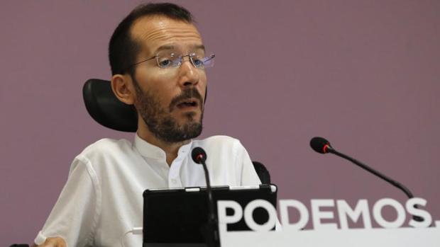 Pablo Echenique, número tres de Podemos