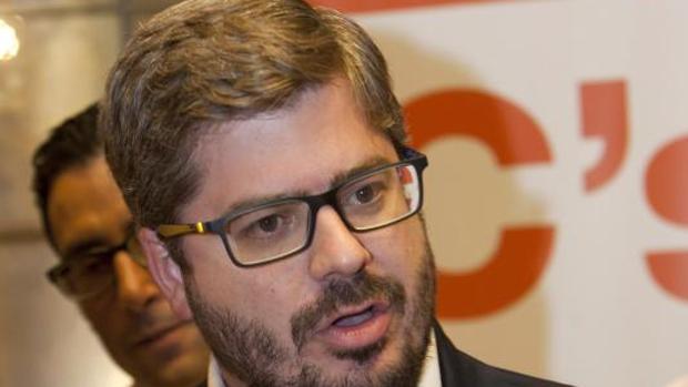 El secretario de Organización de Ciudadanos, Fran Hervías