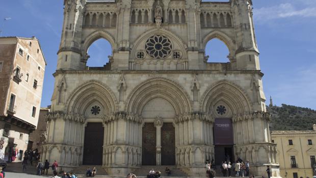 La fachada de la catedral de Cuenca servirá de fachada para el espectáculo
