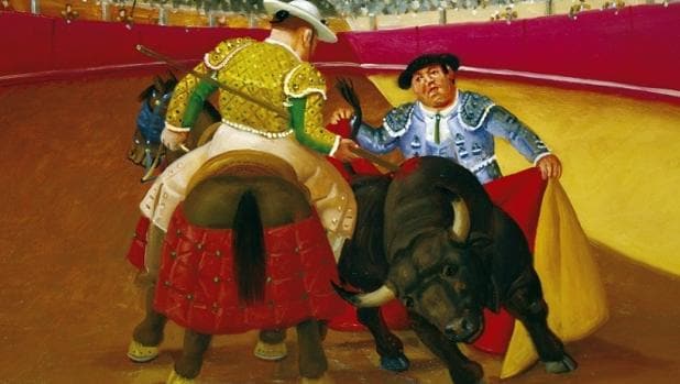 Un lienzo del famoso artista colombiano Fernando Botero ilustra este año la feria taurina de Albacete