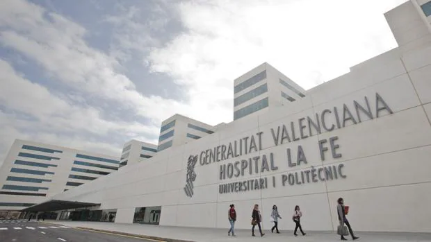 Imagen de archivo del hospital La Fe en Valencia