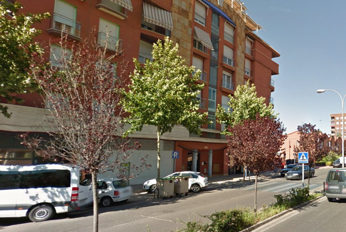 Paso de peatones donde se produjó el atropello