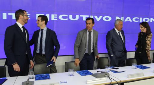 Componentes del comité ejecutivo nacional del PP