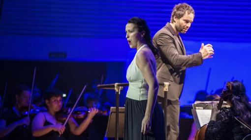 The World Orquestra, durante el recital.