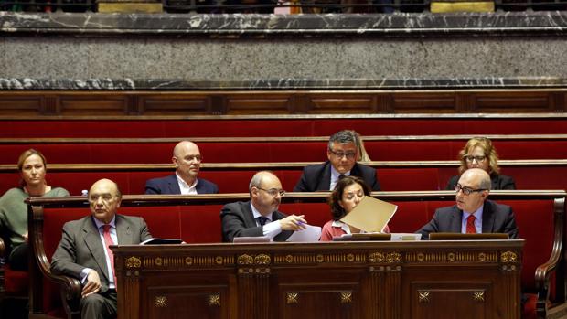 Imagen de los concejales del PP en el Ayuntamiento de Valencia