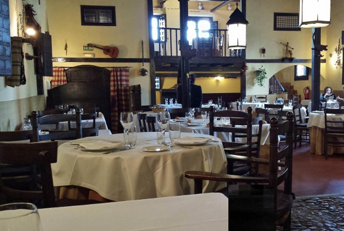 El interior del restaurante