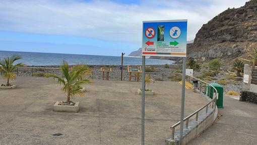 Playa de Los Guirres, en Tazacorte, La Palma