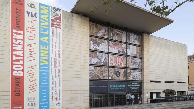 Imagen de la fachada del museo IVAM en Valencia