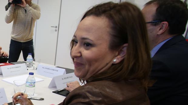 Mayte Pérez (PSOE), consejera de Cultura y Educación del Gobierno aragonés