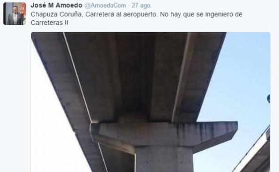 El zasca del Ministerio de Fomento en Twitter por una supuesta «chapuza» en La Coruña