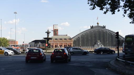 Entorno de la glorieta de Atocha, donde se ubicará el primer urinario