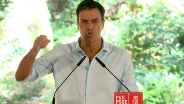 Sánchez se ofrece para liderar un «gobierno limpio, social y justo»