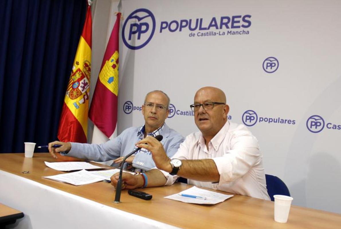 Emilio Bravo y Francisco Fernández, diputados provinciales del PP