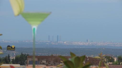 Las vistas de la terraza, un lugar perfecto para refrescarse con un cóctel