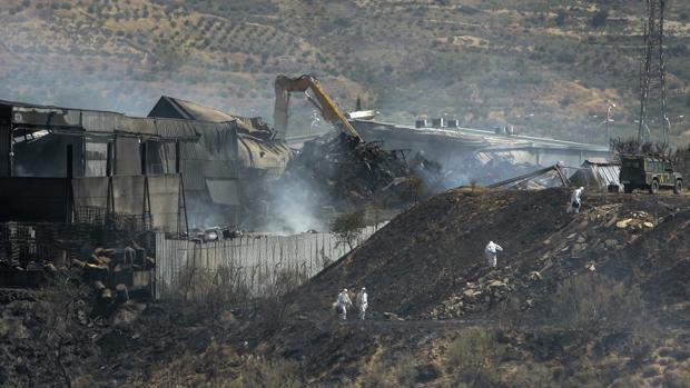 Panorámica de la zona afectada por el fuego